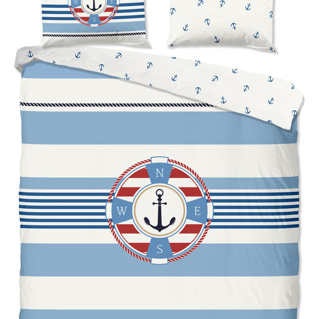 Microvezel dekbedovertrek Selin anker