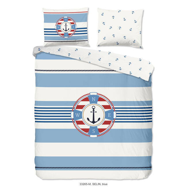 Microvezel dekbedovertrek Selin anker