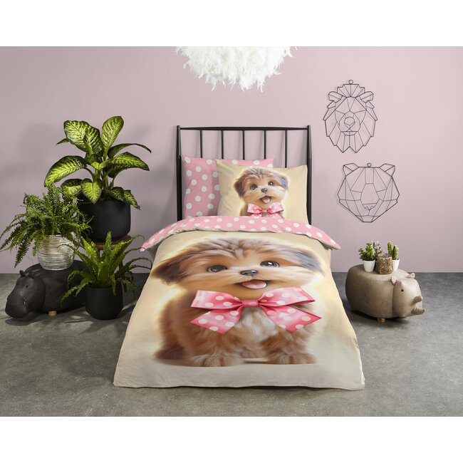 Microvezel kinderdekbedovertrek Bobi - 140x220 + 60x70 cm