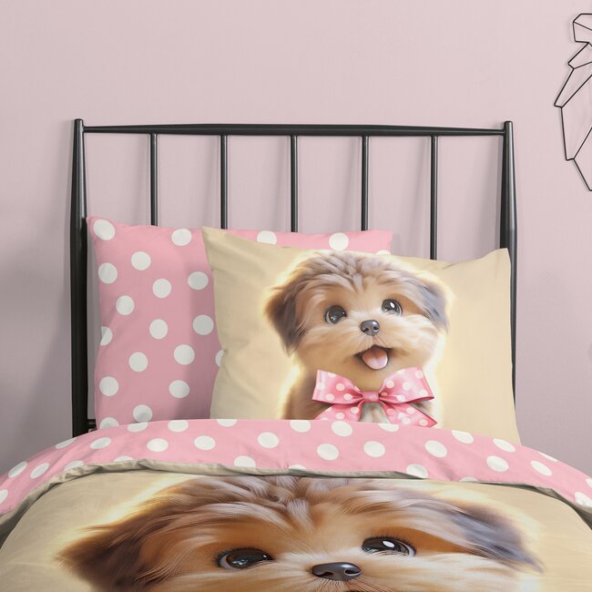 Microvezel kinderdekbedovertrek Bobi - 140x220 + 60x70 cm