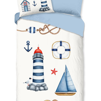 Pure Dekbedovertrek Maritime - Microvezel - eenpersoons