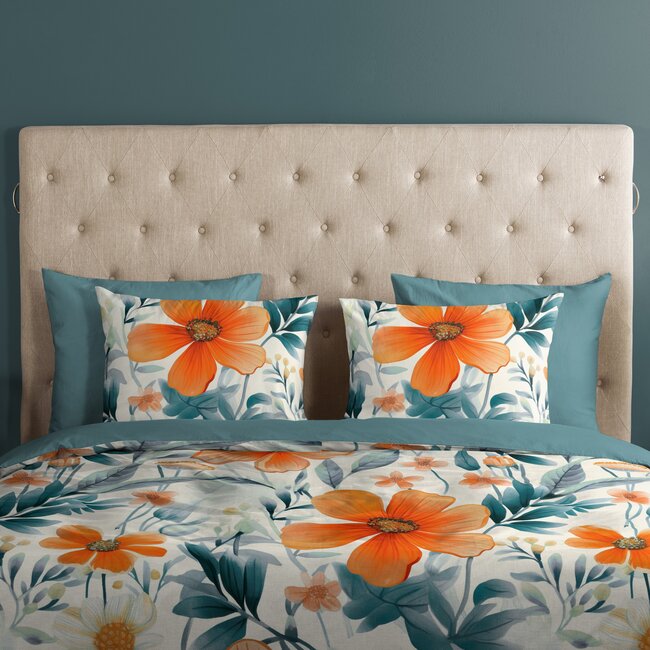 Katoen dekbedovertrek Spirit