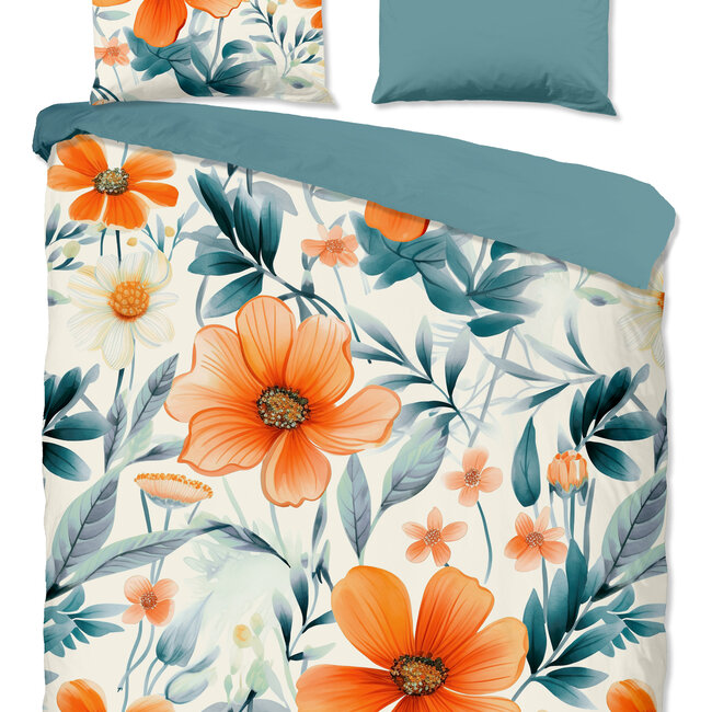 Katoen dekbedovertrek Spirit