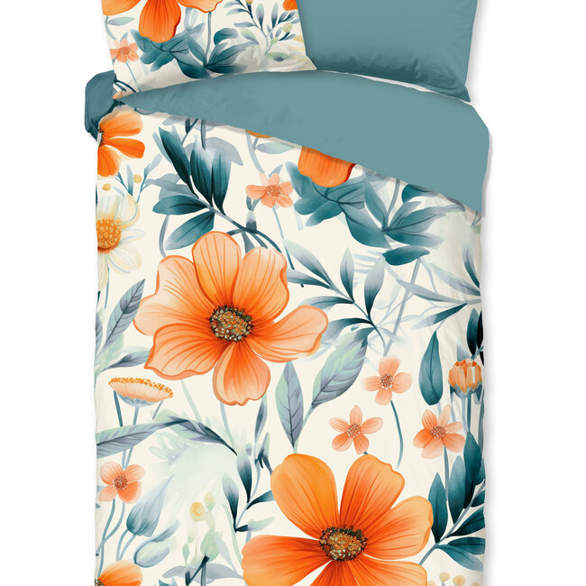 Katoen dekbedovertrek Spirit