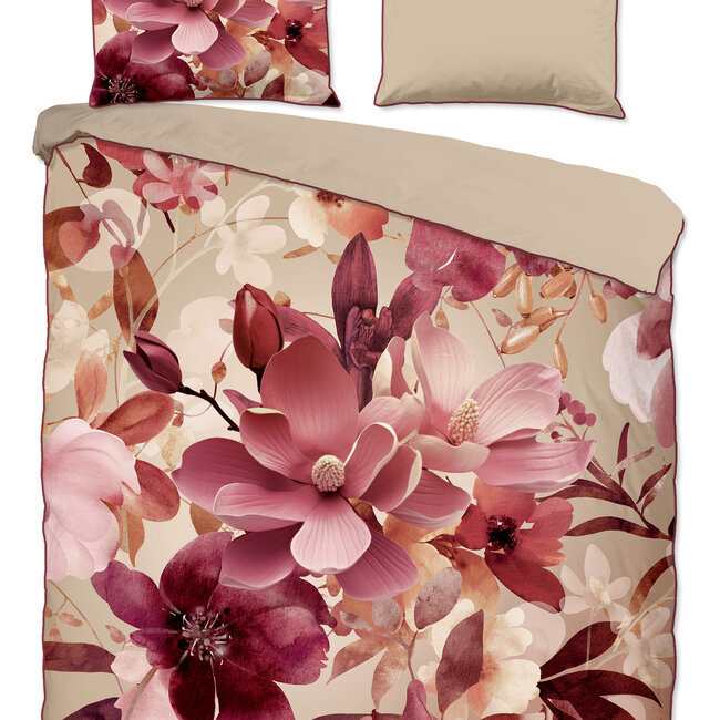 Katoen satijn dekbedovertrek Chaja