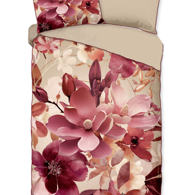 Katoen satijn dekbedovertrek Chaja