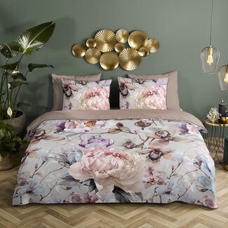 Descanso Katoen satijn dekbedovertrek Colinda