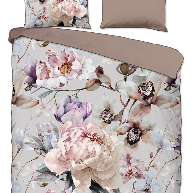 Katoen satijn dekbedovertrek Colinda