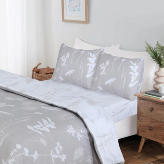 .Decoware® Microvezel dekbedovertrek Silhouette Leaves