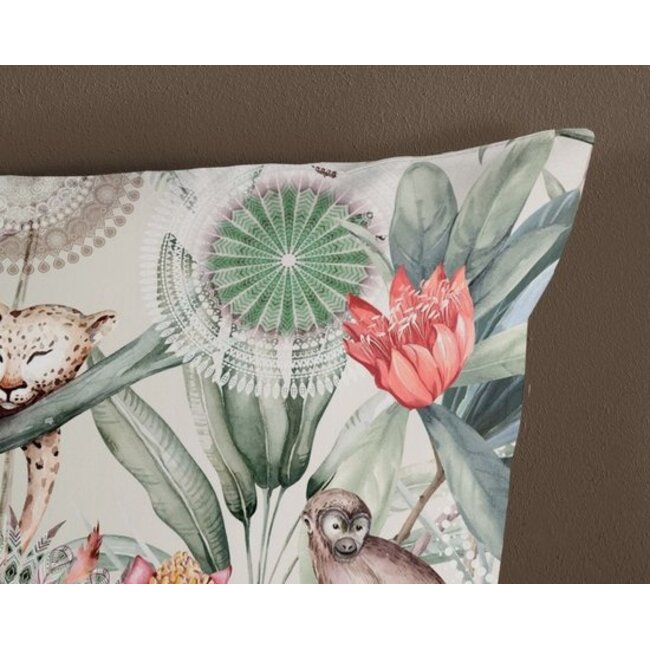 Katoen satijn dekbedovertrek Wayan