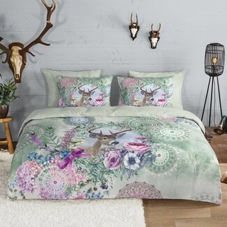 HiP Flanel dekbedovertrek Romini