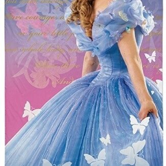 Disney & Licentie Strandlaken Cinderella - katoen - 70x140 cm