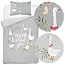 Ledikant dekbedovertrek Ganzen - Mom I love you - 100x135 cm + 40x60 cm