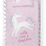Ledikant dekbedovertrek I am a Unicorn - bamboe/katoen