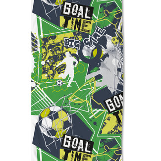 Good Morning Strandlaken Goal Time - handdoek 75x150 cm