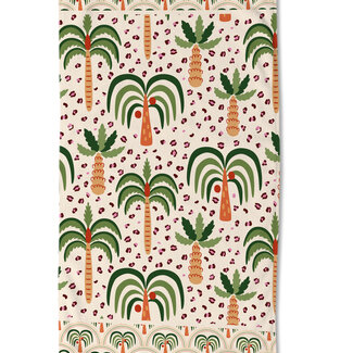 Good Morning Strandlaken Palmbomen  - handdoek 100x180 cm