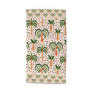 Good Morning Strandlaken Palmbomen  - handdoek 100x180 cm