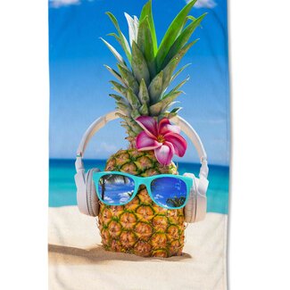 Good Morning Strandlaken Summer Pineapple - handdoek 100x180 cm