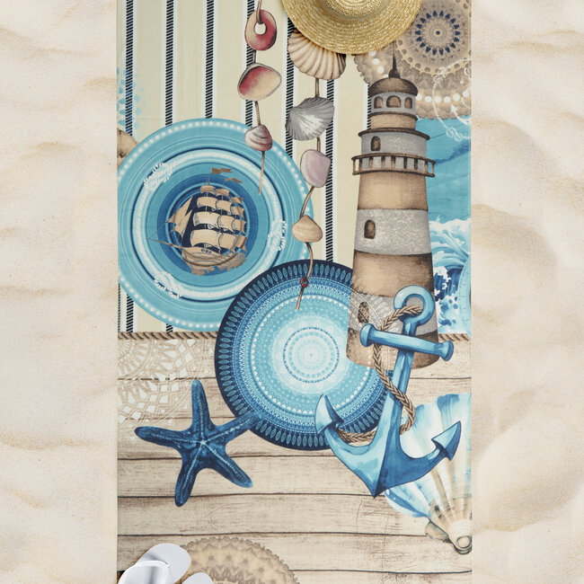 Strandlaken Aldiana - handdoek 100x180 cm