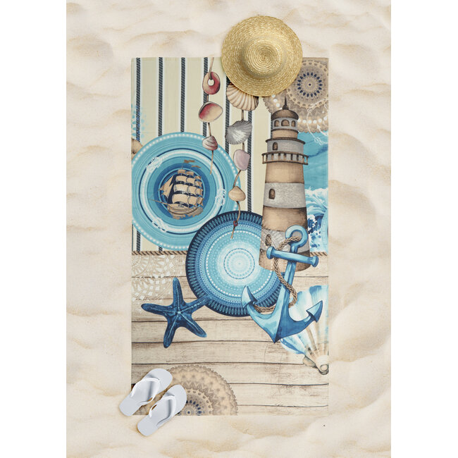 Strandlaken Aldiana - handdoek 100x180 cm