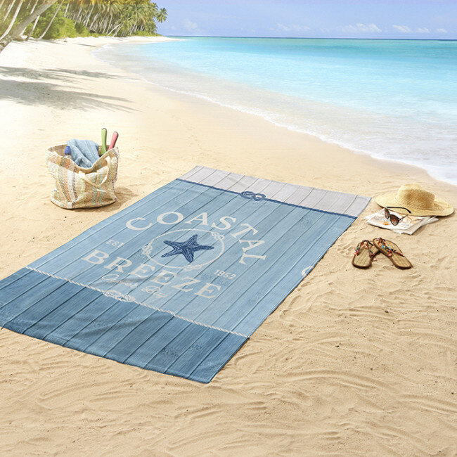 Strandlaken Breeze - handdoek 100x180 cm