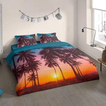 Palmboom & palmbladeren