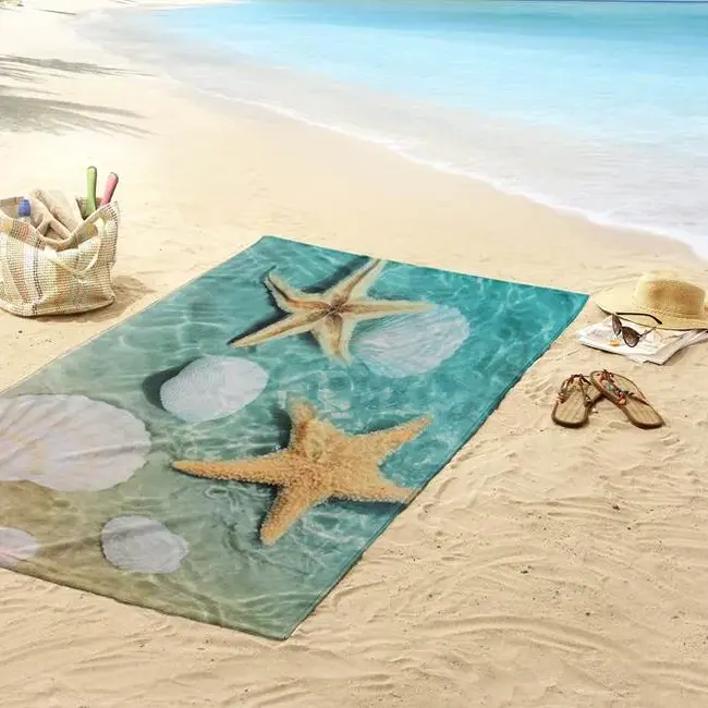 Strandlaken Beachvibe - handdoek 100x180 cm