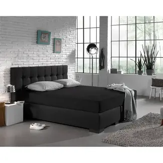 Dreamhouse Hoeslaken - katoen - zwart