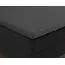 Topper hoeslaken - dubbel jersey - antraciet