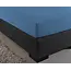 Hoeslaken - dubbel jersey - blauw