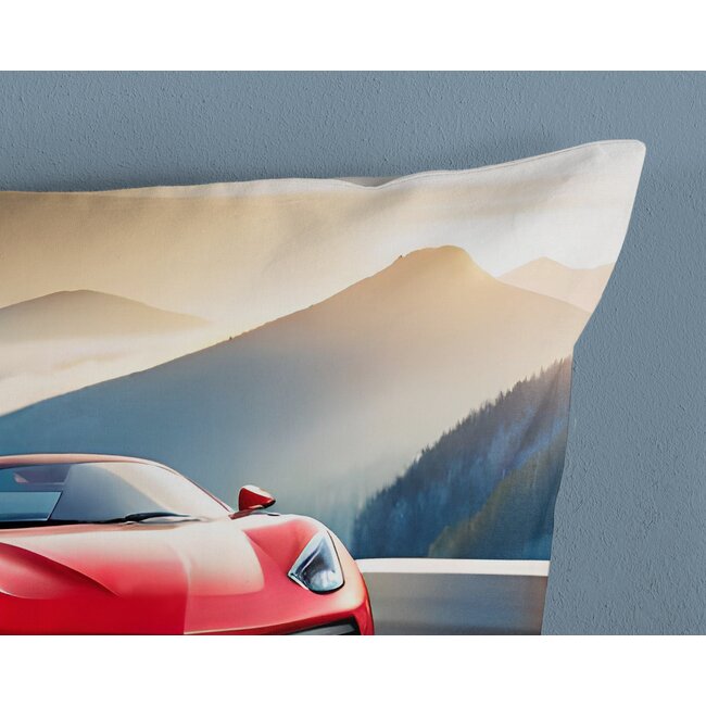 Katoen kinderdekbedovertrek Cabrio - 140x220 + 60x70 cm