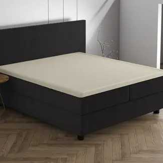 Dreamhouse Topper hoeslaken - dubbel jersey - crème