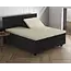 Splittopper hoeslaken - dubbel jersey - crème
