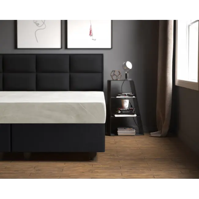 Velvet Hoeslaken - crème