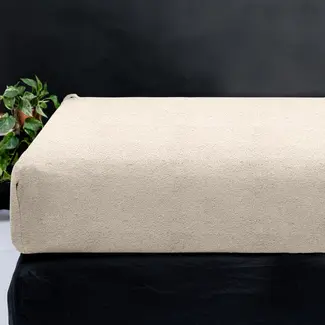 Sleeptime Teddy hoeslaken - crème