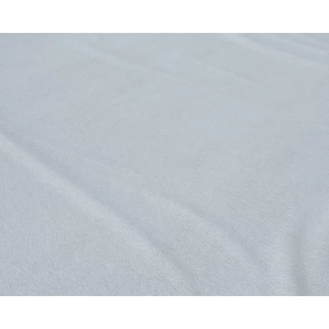 Hoeslaken - flanel - grijs