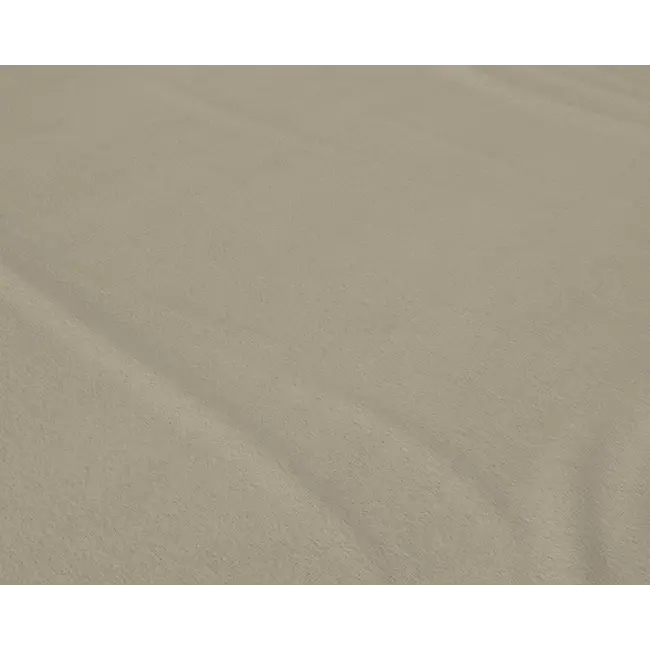 Hoeslaken - flanel - taupe