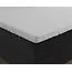 Splittopper hoeslaken - dubbel jersey - wit