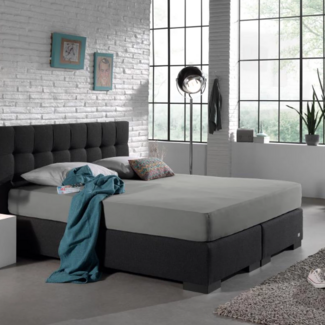 Dreamhouse Hoeslaken - dubbel jersey - grijs