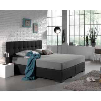 Dreamhouse Hoeslaken - dubbel jersey - grijs