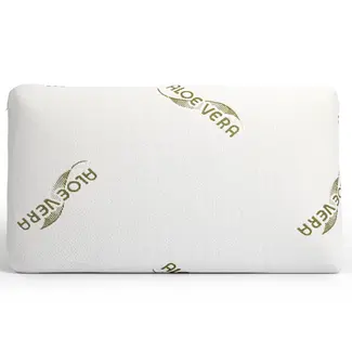 Dreamhouse Orthopedisch kussen met visco-gel traagschuim vulling - tijk met Aloe Vera behandeling