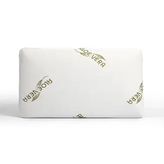Dreamhouse Orthopedisch kussen met visco-gel traagschuim vulling - tijk met Aloe Vera behandeling