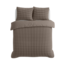 Fleece dekbedovertrek Pom Pom - Taupe