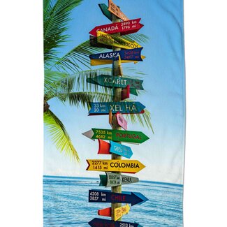 Good Morning Strandlaken Beach Sign - 100x180 cm