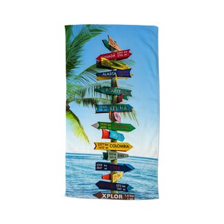 Good Morning Strandlaken Beach Sign - 100x180 cm