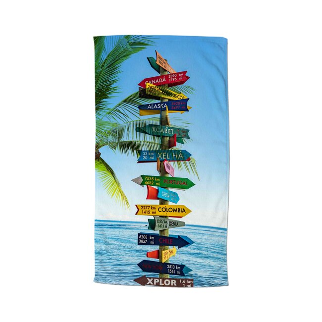 Strandlaken Beach Sign - 100x180 cm