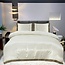 Glans satijn dekbedovertrek Lace - Off White - 2-persoons (200x220 + 2st 60x70 cm)