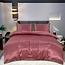 Beauty Silk Glans satijn dekbedovertrek Lace - Rosewood