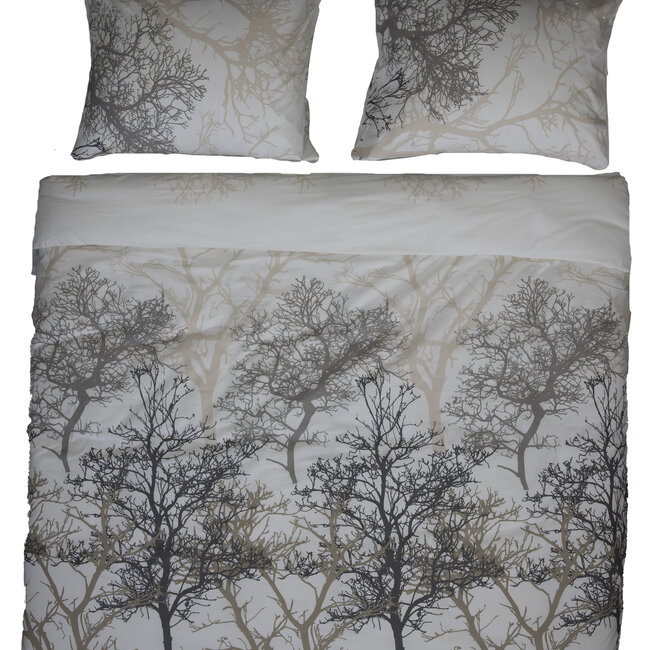 Katoen dekbedovertrek Midas bomen