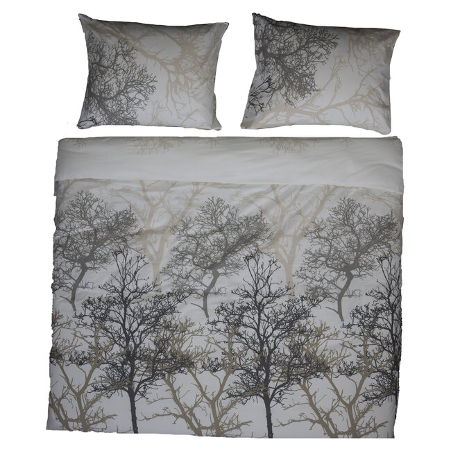 Katoen dekbedovertrek Midas bomen